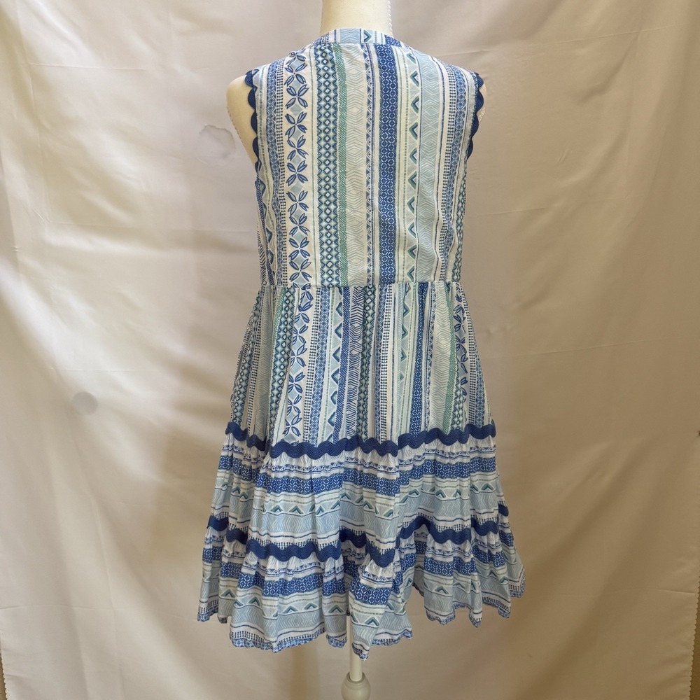 Tori Richard Honolulu Floral Print Colorful Mini Fully Lined Dress In Size‎ XS - Picture 6 of 14